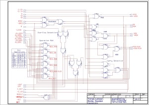 Mixed-Mode Simulator ( Circuit _ 1-BIT_ALU - Page _ MAINPAGE ) [Project _ ECL] Page _ 1